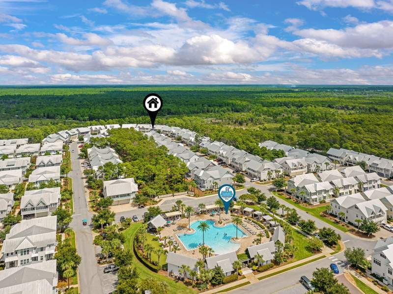3 bedroom Townhouse at 111 E Pine Lands Loop #Unit B, Prominence North, Inlet Beach — photo 5