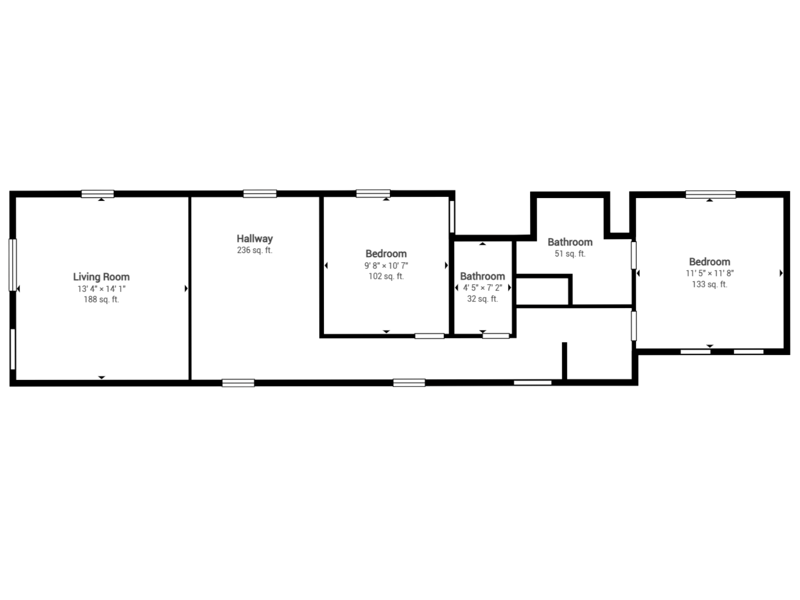 2 bedroom Mobile Home at 29 Canterbury Drive, Oakwood Hills Unit 2, DeFuniak Springs — photo 3