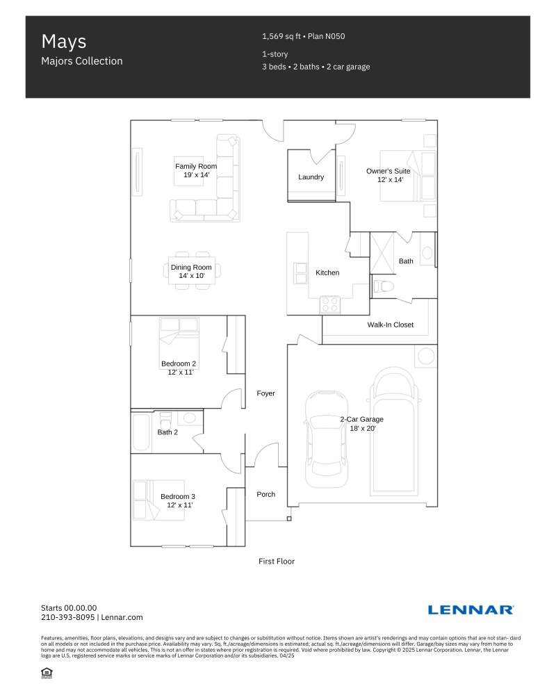 3 bedroom Detached Single Family at 58 Lago Lane #Hs, Crossings at Freeport, Freeport — photo 5