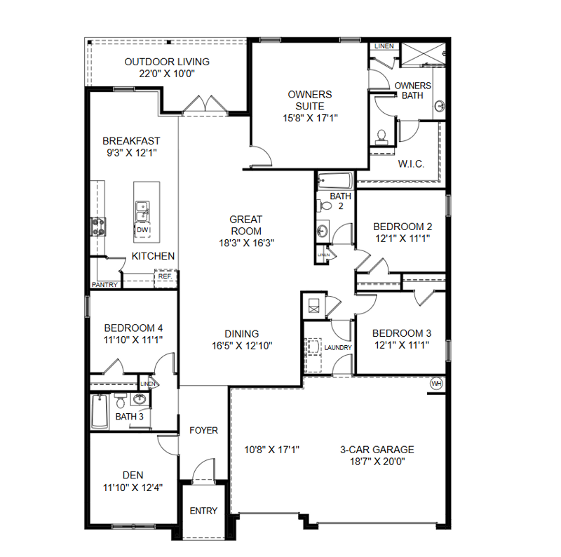 4 bedroom Detached Single Family at 187 Butterfly Bend, Natureview, Freeport — photo 2