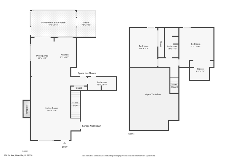 3 bedroom Detached Single Family at 636 Fir Avenue, Valparaiso Pinecrest 2, Niceville — photo 2
