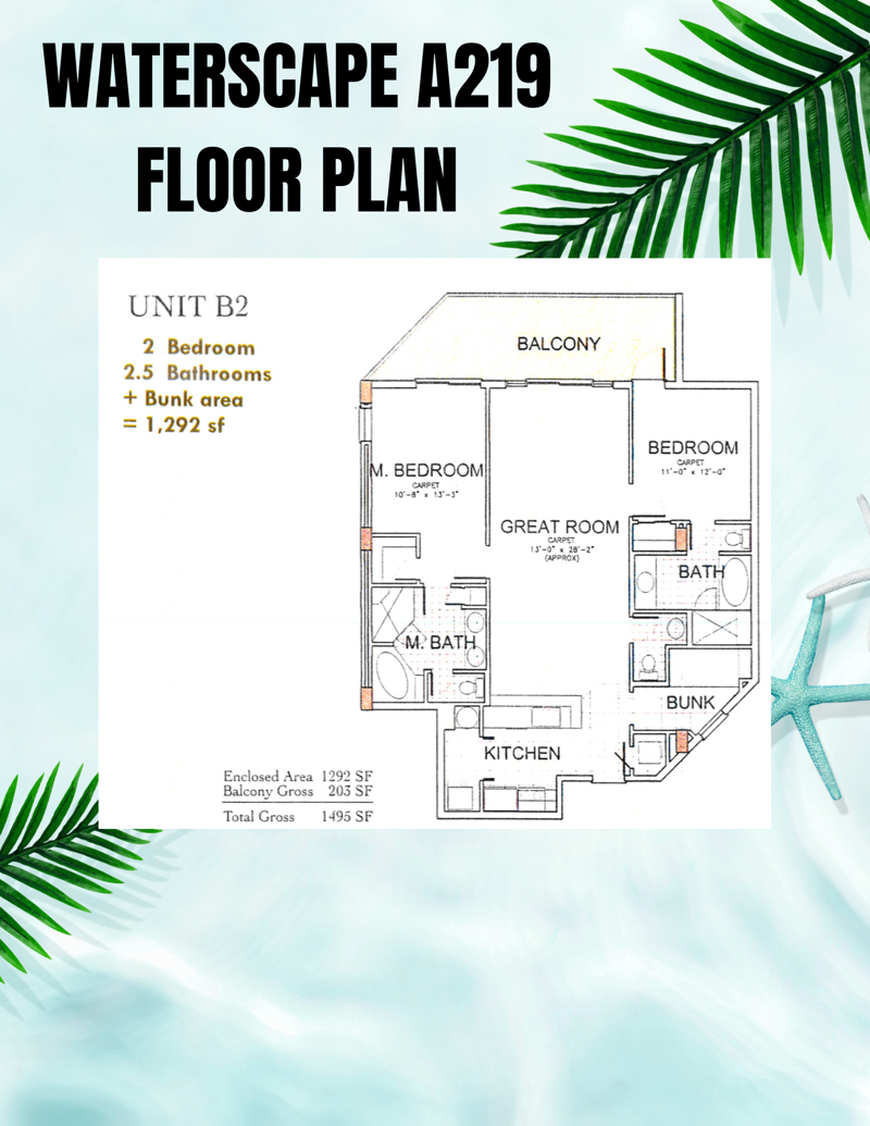 2 bedroom Condominium at 1110 Santa Rosa Boulevard #A219, Waterscape Unit A219 Storage A219, Fort Walton Beach — photo 2