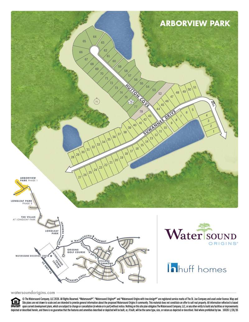 4 bedroom Detached Single Family at Tbd Hutton Cove #Lot 76, Watersound Origins, Watersound — photo 2