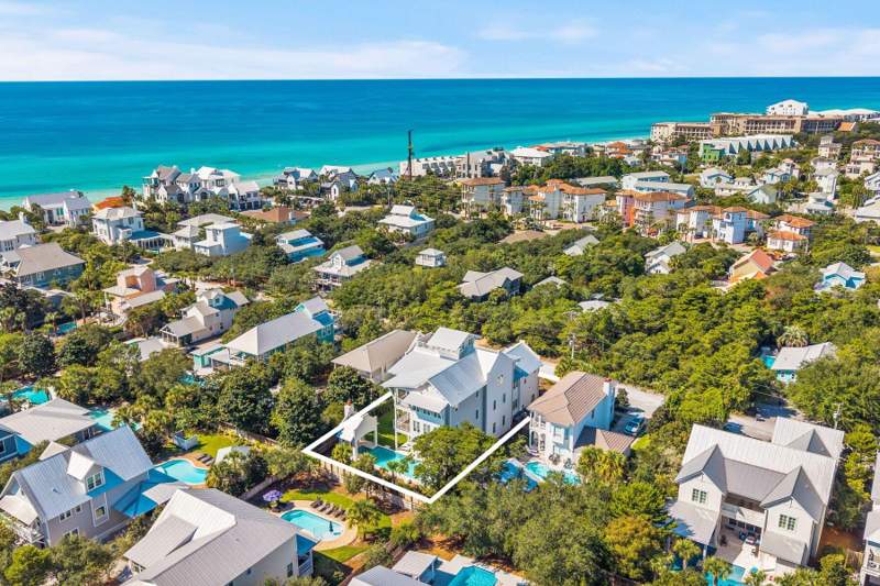 8 bedroom Detached Single Family at 53 Sand Dunes Road, Blue Mountain Beach, Santa Rosa Beach — photo 2