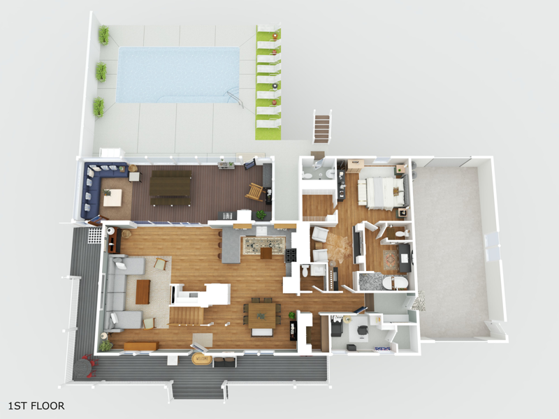 5 bedroom Townhouse at 165 Mason Avenue, Daughettes Amended, Santa Rosa Beach — photo 2