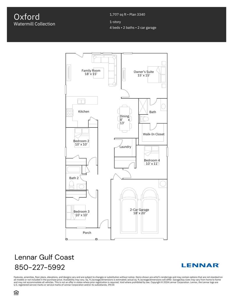 4 bedroom Detached Single Family at 5006 Myrtle Loop #Hs 29, Myrtle Wood, Crestview — photo 2
