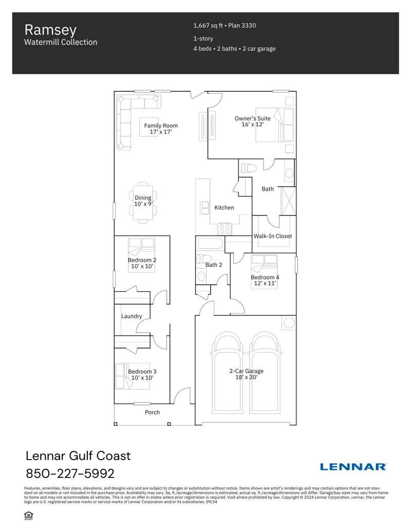 4 bedroom Detached Single Family at 5007 Myrtle Loop #Hs 16, Myrtle Wood, Crestview — photo 2