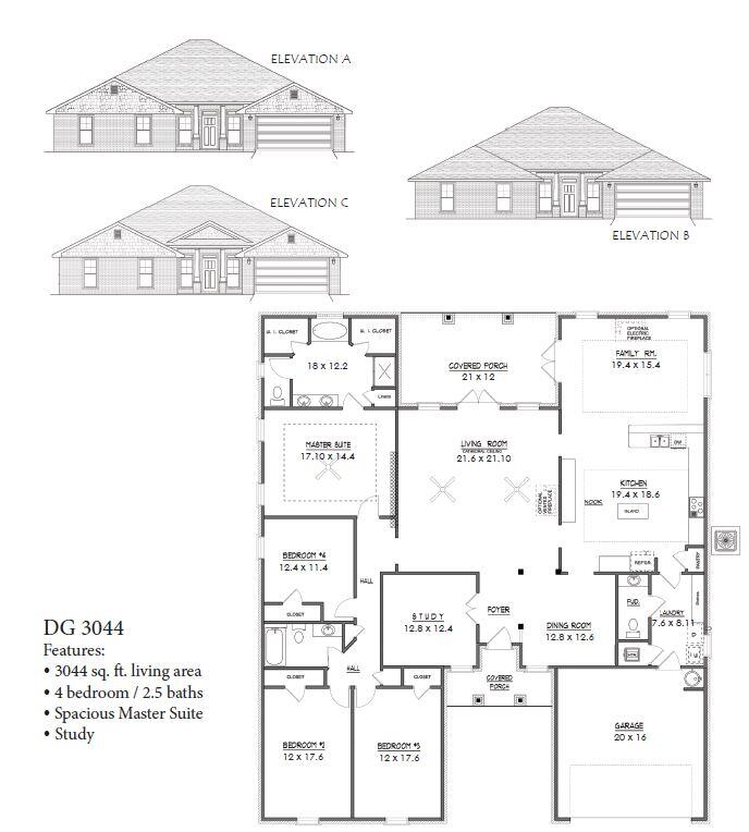 4 bedroom Detached Single Family at 2603 Prominence Lane, Silvercrest, Crestview — photo 2