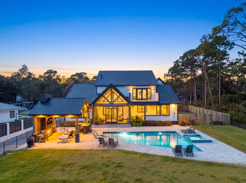 5 bedroom Detached Single Family at 266 Woodland Bayou Drive, Woodland Bayou Estates, Santa Rosa Beach — photo 2