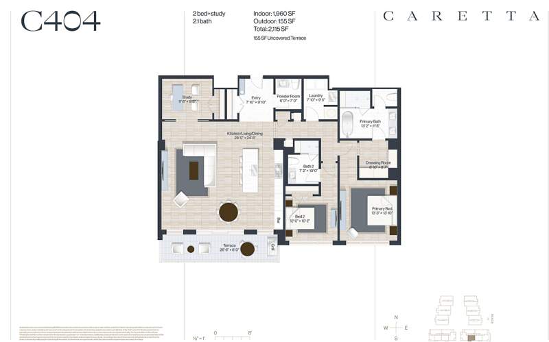 2 bedroom Condominium at 1011 Us Highway 1 #C404, Caretta, Juno Beach — photo 2