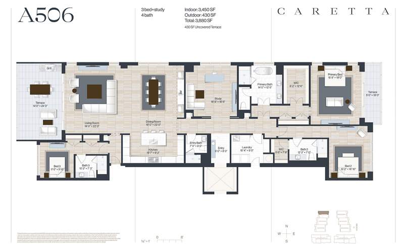 3 bedroom Condominium at 1011 Us Highway 1 #A506, Caretta, Juno Beach — photo 2