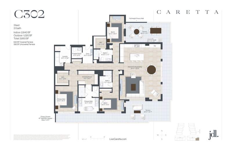 3 bedroom Condominium at 1011 Us Highway 1 #C302, Caretta, Juno Beach — photo 2