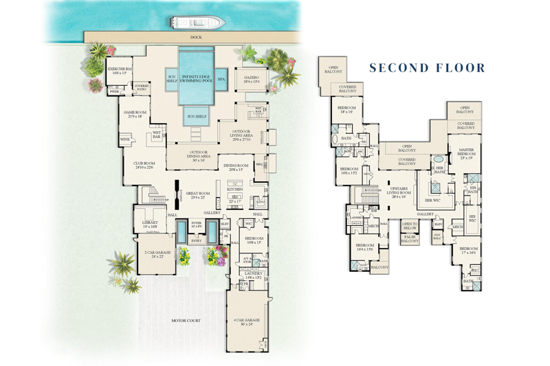 6 bedroom Single Family Residence at 372 E Alexander Palm Road, Royal Palm Yacht & Country Club, Boca Raton — photo 2