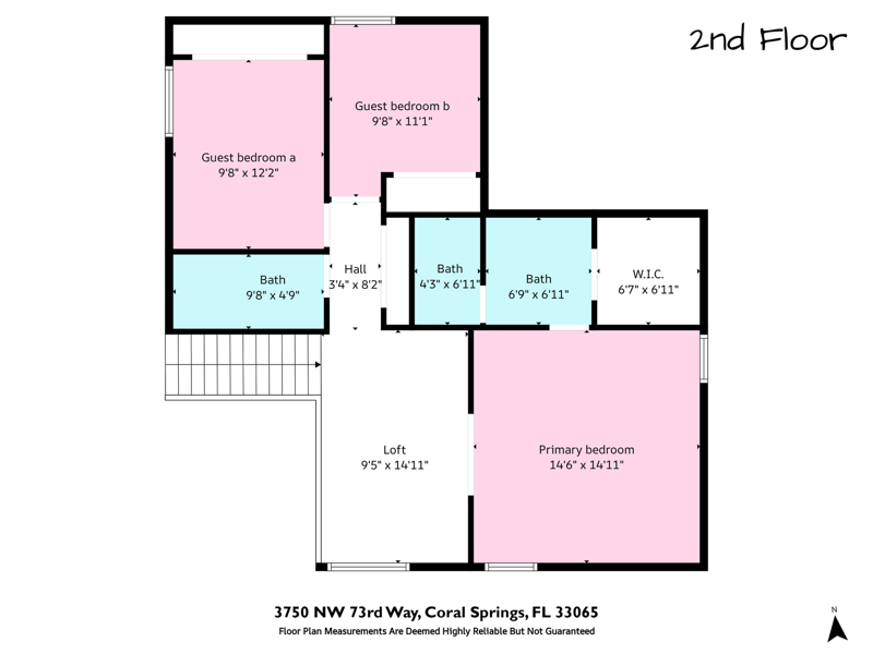 3 bedroom Single Family Residence at 3750 NW 73rd Way, Crossings No 2, Coral Springs — photo 4