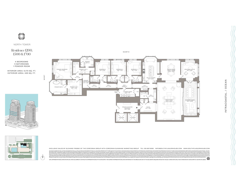 4 bedroom Condominium at 1355 S Flagler Drive #1700, Jefferson Park, West Palm Beach — photo 2