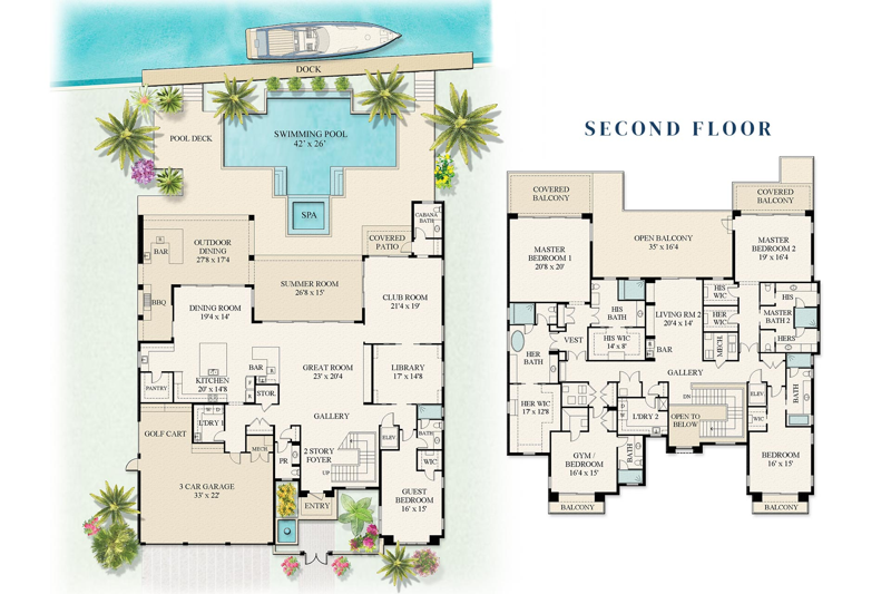 5 bedroom Single Family Residence at 175 W Alexander Palm Road, Royal Palm Yacht & Country Club, Boca Raton — photo 3