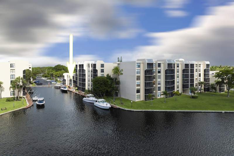 1 bedroom Condominium at 8 Royal Palm Way #2050, Boca Bayou Condo, Boca Raton — photo 2