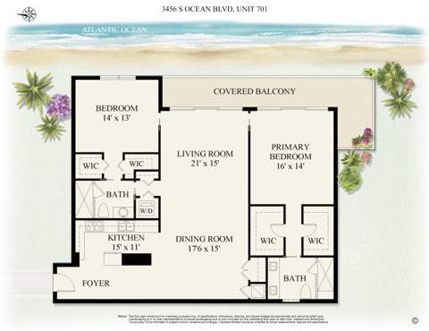 3456 S Ocean Boulevard #701, Palm Beach FL - photo 20 of 20