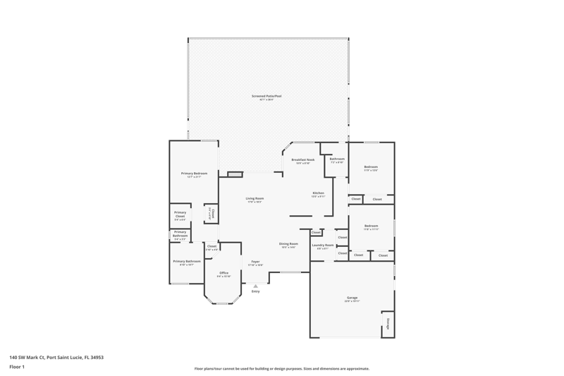 4 bedroom Single Family Residence at 140 SW Mark Court, Port St Lucie Section 37, Port St. Lucie — photo 2