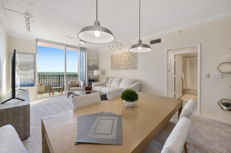 1 bedroom Condominium at 651 Okeechobee Boulevard #1107, Tower Condo At Cityplace, West Palm Beach — photo 3