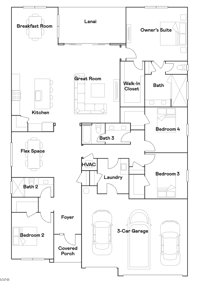 4 bedroom Single Family Residence at 19087 Wood Stork Way, Arden Pud Pod H North, The Acreage — photo 2
