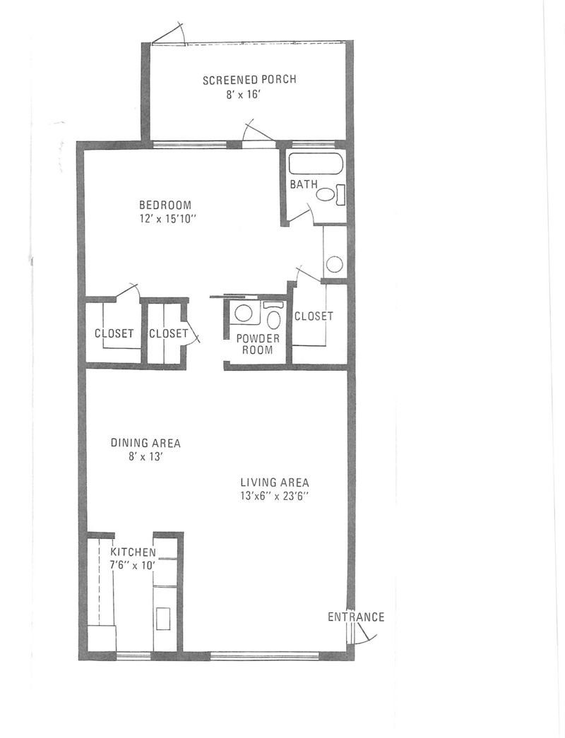 1 bedroom Villa at 910 South Drive #B, High Point, Delray Beach — photo 2