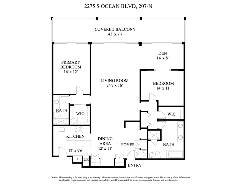 2 bedroom Condominium at 2275 S Ocean Boulevard #207n, Reef, Palm Beach — photo 2