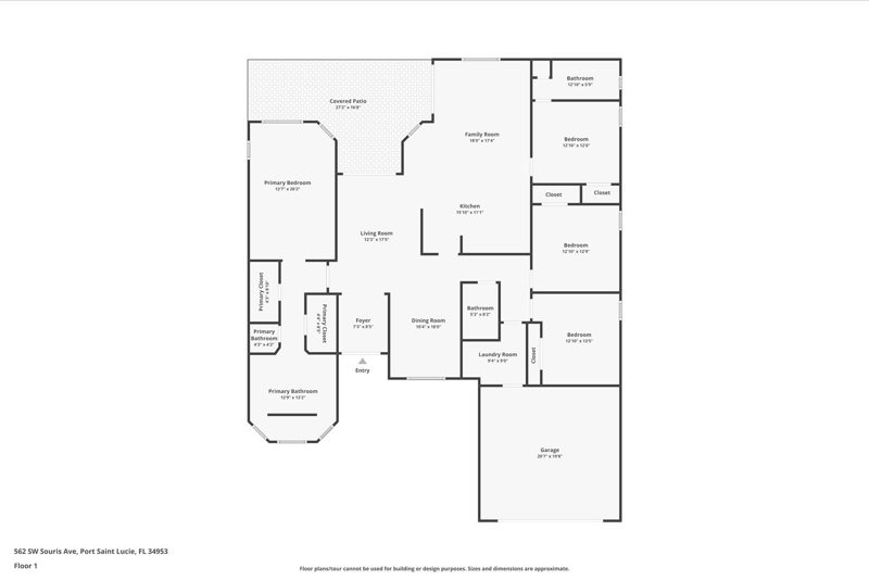 4 bedroom Single Family Residence at 562 SW Souris Avenue, Port St Lucie Section 41, Port St. Lucie — photo 3