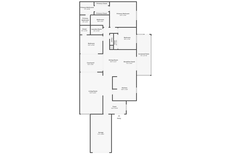 3 bedroom Villa at 6730 Starkeys Place, Poinciana Place Ph Ii-A, Lake Worth — photo 2