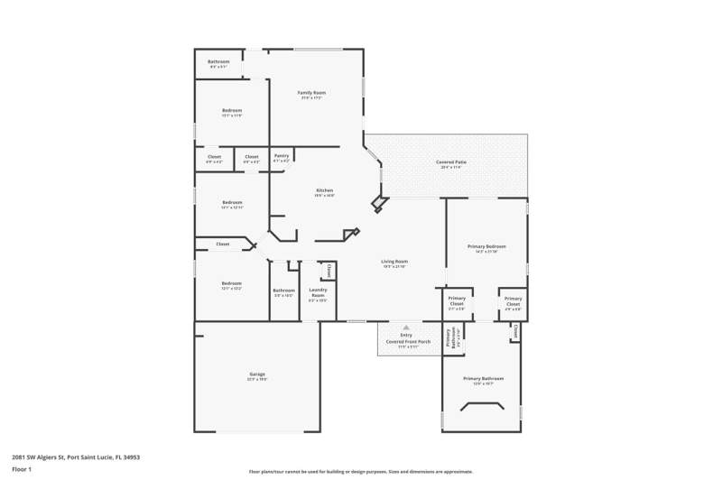 4 bedroom Single Family Residence at 2081 SW Algiers Street, Section 35, Port St. Lucie — photo 5