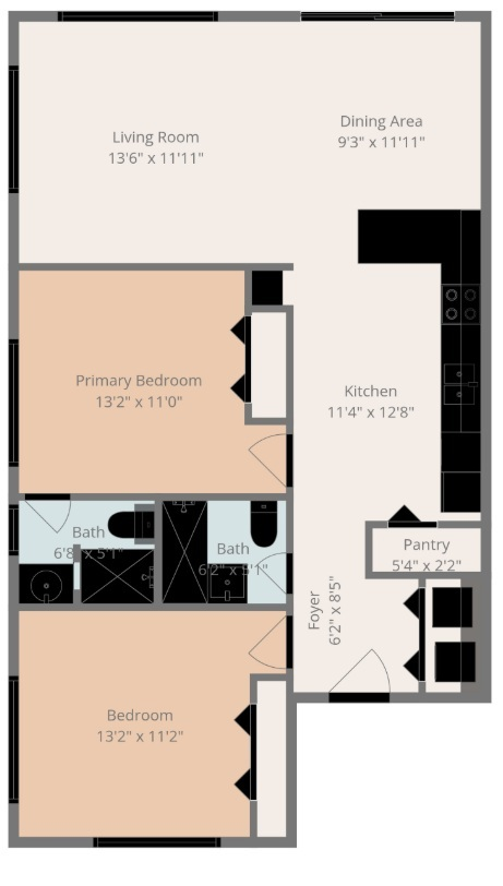 2 bedroom Half Duplex at 427 89Th Street Ocean, Gulfstream Shore (Marathon) (52.0), Marathon — photo 2