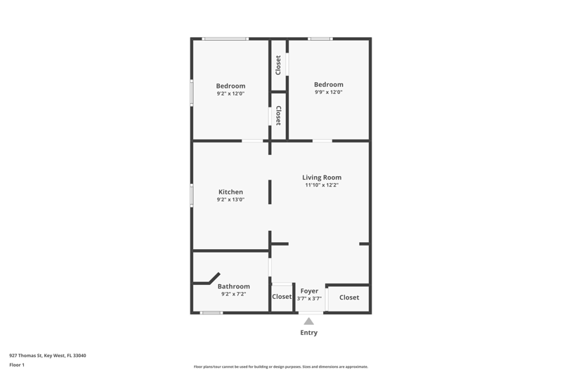 2 bedroom Condominium at 927 Thomas Street ##4, Old Town - Unlisted (1.0), Key West — photo 2