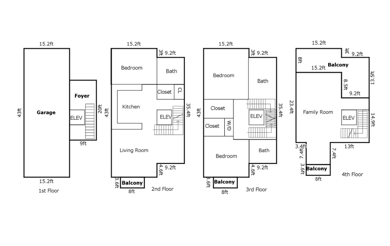 3 bedroom Townhouse at 141 Simonton Street, Old Town - Unrecord (1.0), Key West — photo 2