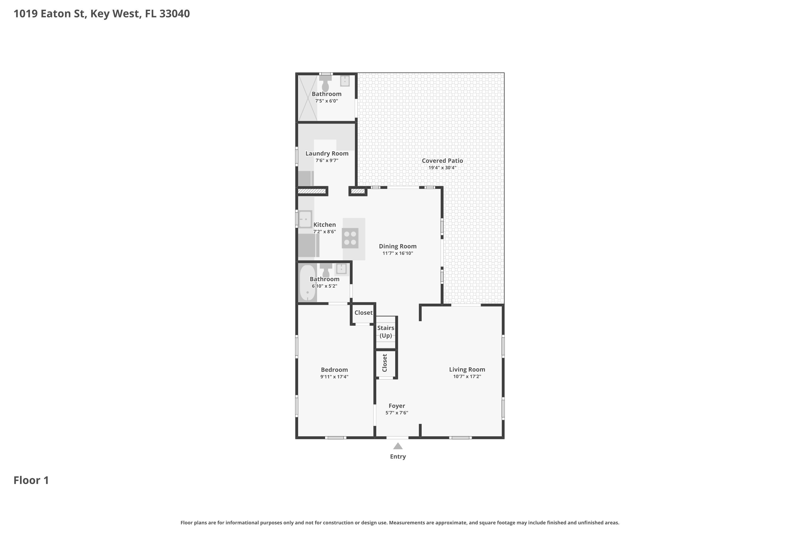 3 bedroom Single Family Residence at 1019 Eaton Street, Old Town - Unrecord (1.0), Key West — photo 2