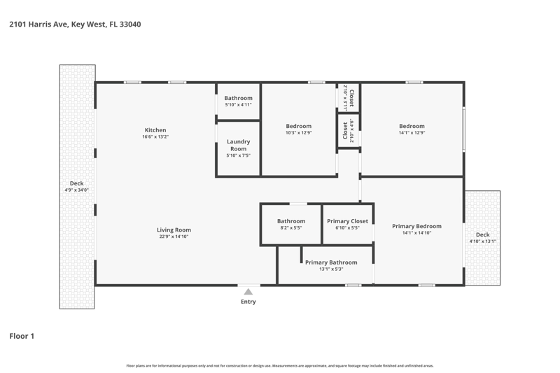 3 bedroom Single Family Residence at 2101 Harris Avenue, Key West Realty Cos Sub (3.0), Key West — photo 2