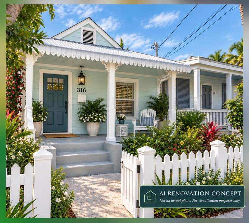 2 bedroom Single Family Residence at 316 Virginia Street, Key West, Key West — photo 4