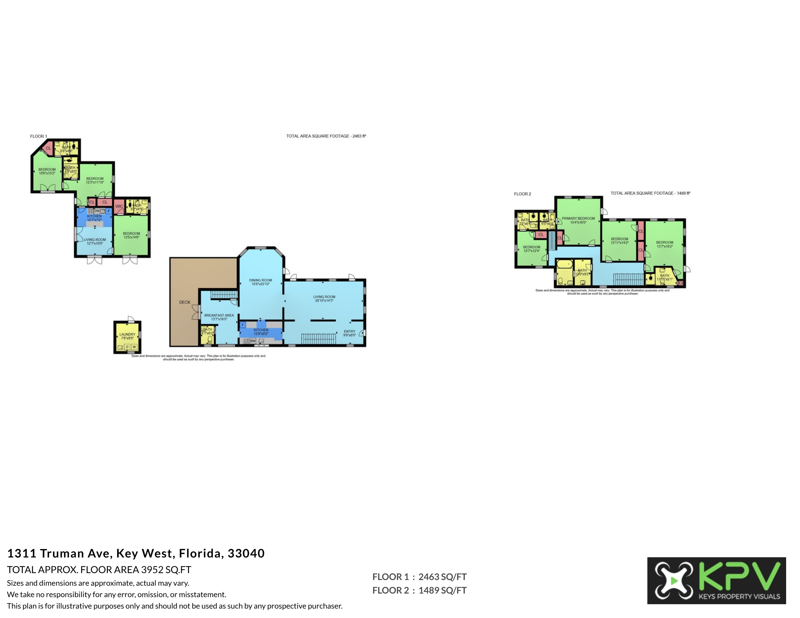 7 bedroom Single Family Residence at 1311 Truman Avenue, W C Maloney Diagram (2.0), Key West — photo 2