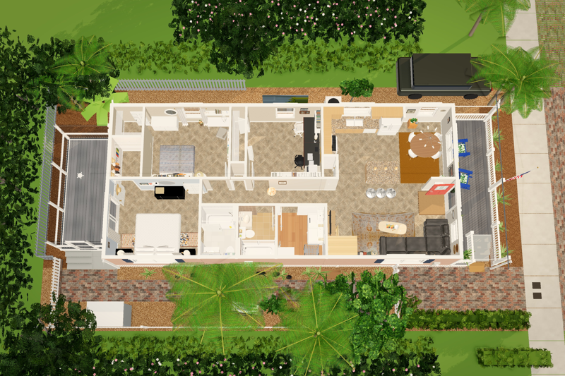 3 bedroom Single Family Residence at 3315 Donald Avenue, Buttonwood Court (4.0), Key West — photo 4