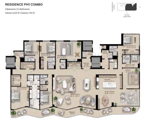521 E Las Olas Boulevard #Ph 2/ Ph 3, Fort Lauderdale FL - photo 11 of 11