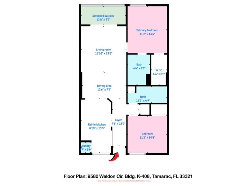 2 bedroom Condominium at 9580 Weldon Circle #408k, Kings Point Weldon Condo, Tamarac — photo 5