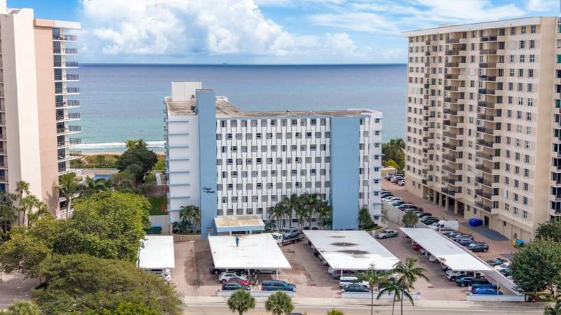 2 bedroom Stock Cooperative at 1850 S Ocean Boulevard #502, Crane Crest Apts Co-op, Pompano Beach — photo 2