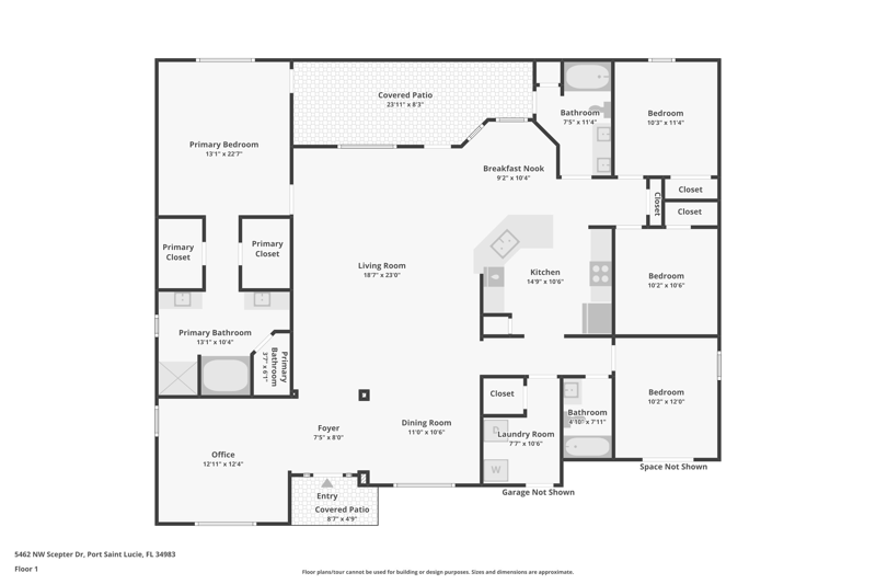 4 bedroom Single Family Residence at 5462 NW Scepter Drive, Port St Lucie-Section 48 First Replat, Port St. Lucie — photo 4