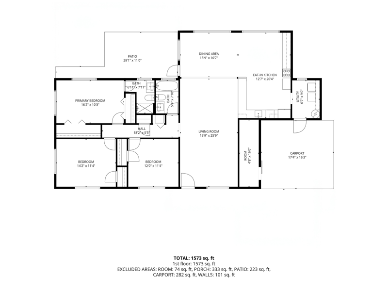 3 bedroom Single Family Residence at 2861 SW 9th Street, Forest Hills, Boynton Beach — photo 2