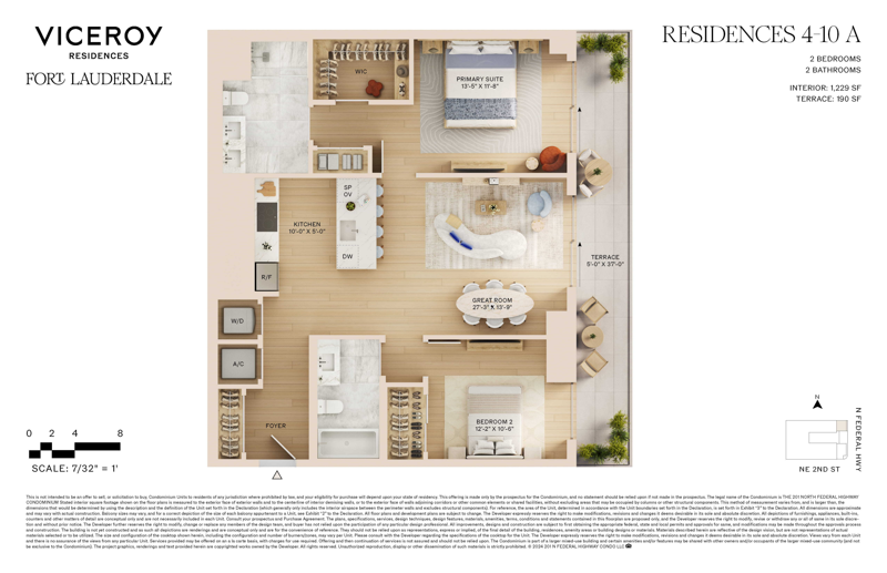 2 bedroom Condominium at 505 NE 2nd Street #4A, Viceroy Fort Lauderdale, Fort Lauderdale — photo 2