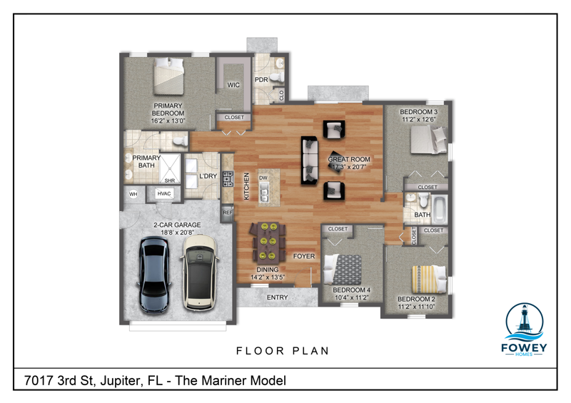4 bedroom Single Family Residence at 7017 3rd Street, Abyssinia Park, Jupiter — photo 2