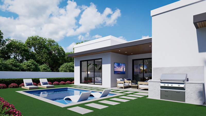 4 bedroom Single Family Residence at 1642 NE 19th Street, Poinsettia Heights, Fort Lauderdale — photo 3