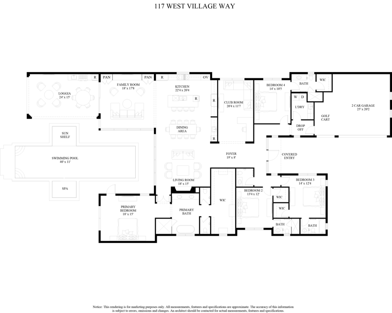4 bedroom Single Family Residence at 117 W Village Way, Admirals Cove, Jupiter — photo 2
