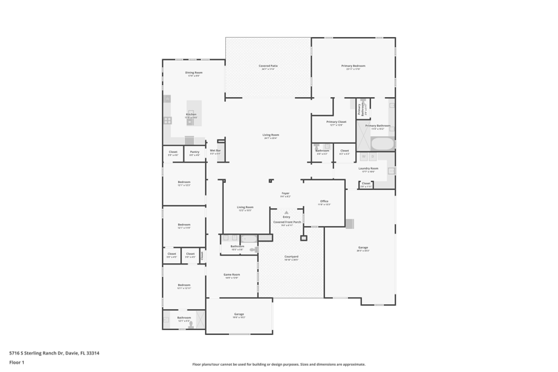 4 bedroom Single Family Residence at 5716 S Sterling Ranch, Sterling Ranch, Davie — photo 2