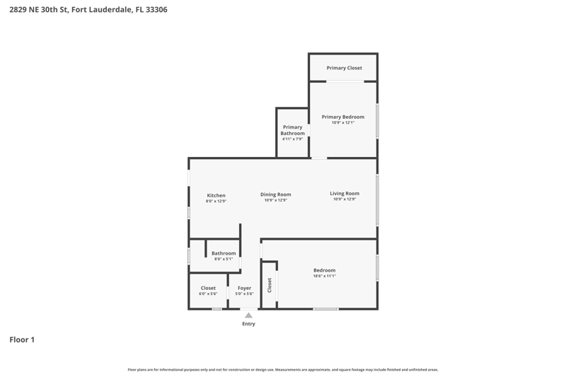 2 bedroom Stock Cooperative at 2829 NE 30th Street #302, Regency House Co-Op, Fort Lauderdale — photo 2