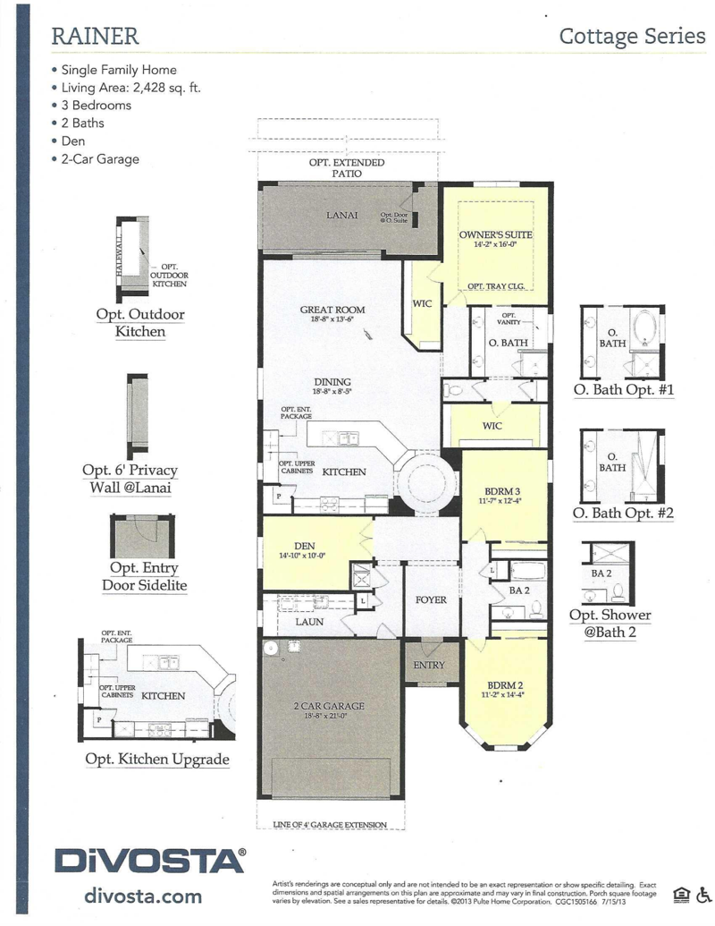 3 bedroom Single Family Residence at 3704 Siena Circle, Castellina, Wellington — photo 2